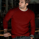 Autumn Winter Solid Sweater Men New Casual Slim Fit Mens Knitted Sweaters Comfort O-Neck Knitwear Pullover Men S-3XL Pull Homme