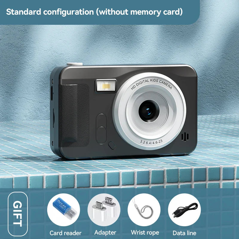 40MP 1080P Camera with Lanyard 8X Zoom Anti Shake 4K HD Auto Focus Support 64GB Card Selfie Digital Video Camera For Beginner