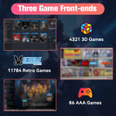 PlayZone 1TB Portable External Game SSD Handheld Game Console For Xbox/PS4/PS3/PS2/Switch Built-in 16000 Games For Win PC/Laptop