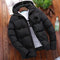 2024 New winter jacket men's standing collar warm down street fashion casual brand Outer parka coat