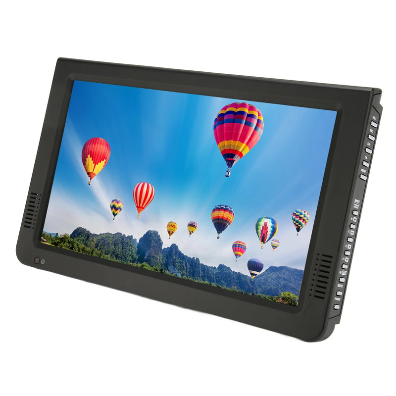 Portable TV Rechargeable High Sensitivity Tuner Support Multi Formats 10 Inch Small ATSC TV Remote Control for Car for Outdoor