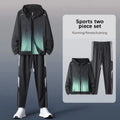 Men's Sportswear Set Running and Training Suit Fitness Clothing Morning Run Quick-Dry Athletic Spring Jacket Basketball Suit