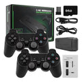 4K HD Wireless Controllers 40000+ Games 2.4G Arcade Console Support TF Card Expansion TV Mini Game Console Max 256GB for PS1