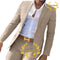 Suit for Men2-Piece Business Jacket Pants Khaki Wedding Best Man Tuxedo Slim Fit Formal Blazer Set Custom