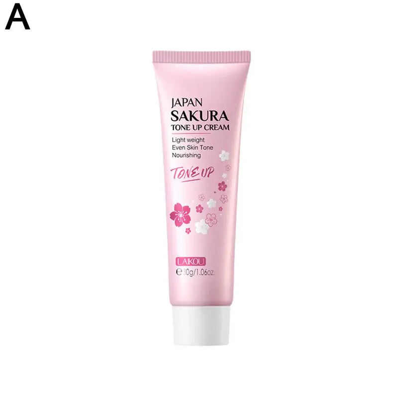 LAIKOU Japan Sakura Essence Cream Cherry Blossom Facial Cream Moisturizing Shrink Pores Cosmetics Collagen Skin Care