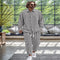 Boutique Tiki Men's Fall Linen Simple Fashion Elegant Comfortable Loose Style Vacation Street Casual Solid Color Men's Suit