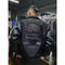 European and American Fashion Letter Embroidered Jackets Unisex Couple Contrasting Color Y2K Hip Hop Loose Leather Jackets Men