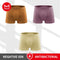 MiiOW 3Pcs Ice Silk Boxers Man Underwear Seamless Breathable Sexy Underpants Male Antibacterial Men's Panties Man Boxer Briefs