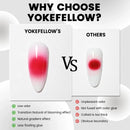 YOKEFELLOW Blooming Gel 16ml Clear Watercolor Gel Polish for Spreading Effect Marble Soak off Uv LED Gel Varnish Nail Art DIY