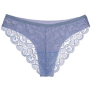 TrowBridge 4PCS Women's Panties Sweet Lace Underwear Sexy Lingerie Soft Silk Satin Female Briefs Hollow Out Mesh Cozy Underpants