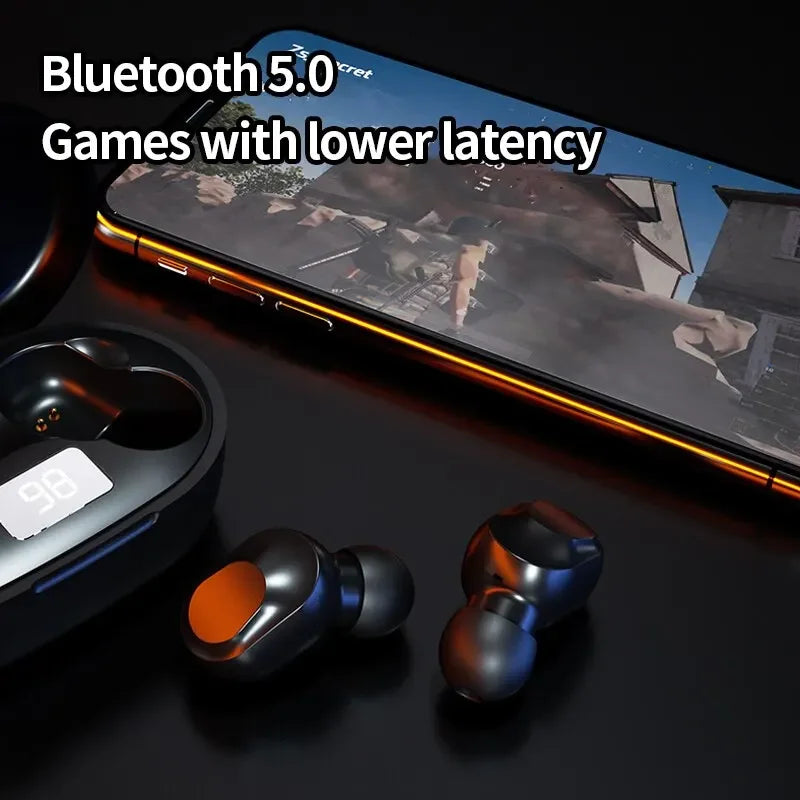 Lenovo XT91 TWS Wireless Bluetooth Earphones Noise Reduction Touch Control Music Headphones Power Display With Mic ERAZER XT91