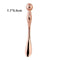 Face Lift Eye Massager Natural Jade Stone Steel Ball Beauty Tools Eye Cream Divided Scoop Massage Roller Silicone Makeup Stick