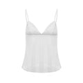 Women y2k Fairy Pleated Mesh Sheer Camisole Mini Bowknot Front Spaghetti Strap V-Neck Lace Cropped Tops Clubwear Streetwear