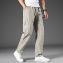 95%Cotton Men's Cargo Pants Summer Work Wear Spring New In Large Size Casual Climbing Joggers Sweatpants Hombre Autumn Trousers