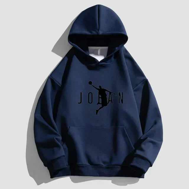 Men's Sports Brand Hooded Sweater Sports Cotton Fleece Men Pullovers Hip Hop Sweatshirts Male Hoodie Casual Size S-3XL 2024 New