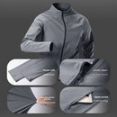 Mens Sweatsuits Set Running Suit with Phone Pocket Autumn Winter Quick-Drying Professional Run Fitness Training Clothing for Men