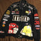 2024 Y2K Women Clothes Fashion Casual Patchwork Button Up Crop Bomber Varsity Jackets Coat Women Spring Baseball Jacket