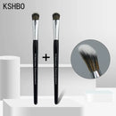 KSHBO 2pcs/set Makeup Beauty Tools Foundation Brush 47 Broom Head Liquid Foundation Shadow Repairing for Women Face Base Brushes