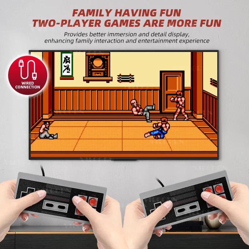 New Hdmi-Compatible Video Game Console For FC NES Retro Game Machine 620 Family Games Plug&Play TV Consola Kid Gift