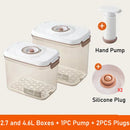 Vacuum Food Storage Box Fresh-Keeping Canister Sealed Storage Container Large Capacity Food Dispenser  Kitchen Storage Box