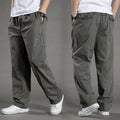 95%Cotton Men's Cargo Pants Summer Work Wear Spring New In Large Size Casual Climbing Joggers Sweatpants Hombre Autumn Trousers