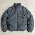 Y2K Autumn And Winter New American Fashion Double Zipper Solid Color Warm Oversize Down Jacket Men's Harajuku Couple Casual Coat