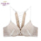 Front Buckle Three-Quarters Cup Bra Without Steel Support Sexy Beauty Back Comfortable Personality Underwear