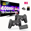 Video Game Console Built-in 40000 Games  Wireless Controller TV Game Stick 4K HD Retro Mini Handheld Game Player