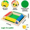 4-Player Wooden Dice Game - A Traditional Math Decision-Making Game Perfect for Parties and Family Interaction
