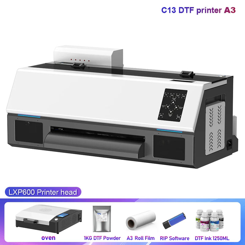 OYfame a3 impresora dtf For Epson xp600 dtf printer Directly To Film heat transfers for clothing  t shirt printing machine