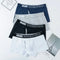 New Loose Boxer Briefs for Men Popular Elastic Comfortable Breathable Letter Printed Men's Dedicated Side Opening Underpanties