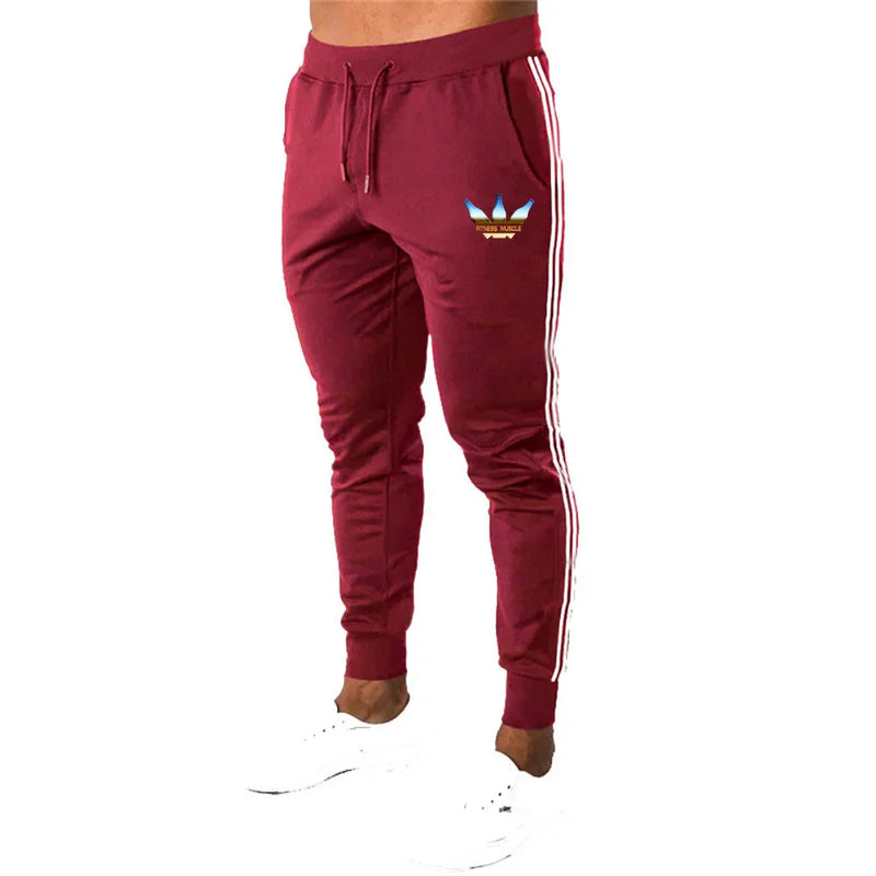 Men's High Quality Brand Sweatpants Joggers Pants Fitness Exercise Pants Spring Autumn Fashion Running Casual Track Pants Men