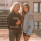 Long Sleeve Women's Denim Jacket Leopard Print Patchwork Outerwear Casual Loose Fit Fashionable And Stylish