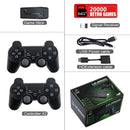 Video Game Sticks M8 Console 2.4G Dual Wireless Controller Game Stick 4K 20000 games 64GB Retro game For Dropshiopping Xmas Gift