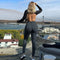 Sexy Plus Size Women's Jeans European American Ins Style Tight Lifting Up Women's Pants Independent Stand Fashion Trend