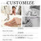 OIMG Gorgeous Fashion High Neck Green Prom Dresses Puff Sleeves Customized Elegant Satin Vintage  Gowns Formal Party Dress