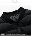 2024 New Winter Male Coat Casual All-match Thickened Baseball Collar Windproof Parka Men Fashion Lightweight Padded Jackets