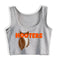 Spoon And Fork Cliparts Hooters Graphics Sexy Slim Fit Crop Top Women's Funny Naughty Training Tank Tops Fashion Sports Camisole