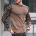 New 2025 Autumn Winter Men Clothing Fashion Mens Thin Sweaters Casual O- Neck Solid Warm Slim Fit Knit Shirt Male Pullover 3XL