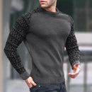 New 2025 Autumn Winter Men Clothing Fashion Mens Thin Sweaters Casual O- Neck Solid Warm Slim Fit Knit Shirt Male Pullover 3XL