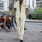 Summer new men's short-sleeved long pants suit 2025 sport and casual men's style for teenagers two-piece set