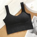 Anti-sweat Fitness Top Women Breathable Sports Bra Shockproof Crop Top Women Seamless Yoga Bra Push up Gym Workout Top топы