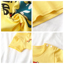Spring Summer Baby Cotton Cartoon Clothes 2pcs Sets Baby Cotton Clothes T-shirts+Pants Set for Boys Girls Kids Sports Outwear