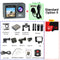 5K 4K60FPS Action Camera Dual IPS Touch LCD DVR EIS 170° 30M Waterproof 5X Zoom Sport Camera With Wireless Mic&Remote Control