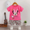 Cartoon print Newborn baby Clothes set soft cotton Baby set Baby girls Set 0-3year summen baby girls clothes set