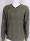 New2025 Men's Winter Knitted Sweater V-Neck Knitted Pullovers Club Party Solid Slim Warm Knitwear Sweaters  Male Streetwear Tops