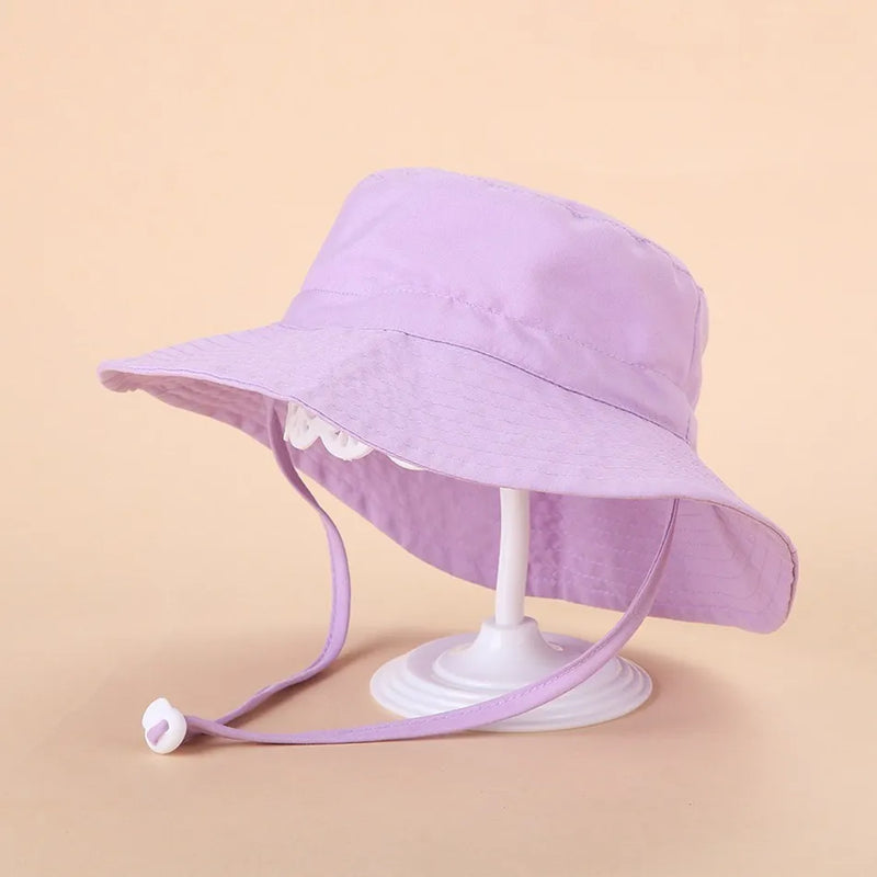 Newborn Baby Hats Boys Girls Panama Summer Kids Sun Hat Infant Beach Fisherman Bucket Hat Children Breathable Outdoor Hats