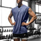 2025 Men's sports fitness vest, summer quick-drying mesh loose breathable comfortable running sleeveless T-shirt top