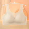 1pcs Women's Bra No Trace Breathable Bra No Steel Ring Breathable Comfortable Large Size Underwear Vest Bralette