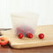 Thickened Fresh-keeping Silicone Food Storage Bag Three Color Double Gauge Zipper Reusable Zip lock Bag Kitchen Food organizer